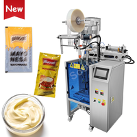 Machine à emballer les sachets de sauce chili entièrement automatique à grande vitesse machine à emballer la mayonnaise liquide verticale