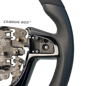 <span class=keywords><strong>Volante</strong></span> <span class=keywords><strong>Deportivo</strong></span> de Alcántara para Holden G8, Chevrolet Commodore HSV E1/2/3 y Pontiac G8 con Costuras Negras, Nuevo - Product Image 2