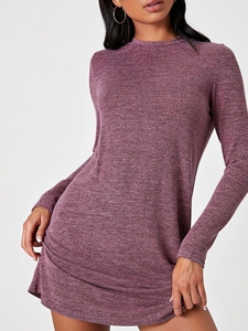 Custom Solid Women Nightgowns Bamboo Long Sleeve <strong>Sleeping</strong> Dress <strong>Cozy</strong> Cotton Night Dresses for Women - Product Image 6