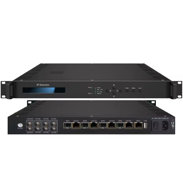 DVBS2X DVBT Satellite Receiver 3394C IP QAM Streaming Fiber Optic Equipment with SC & FC Connectors for FTTH & Network Use