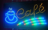 Genilight GLT-LSN5345-010 Enseigne LED néon animée multicolore personnalisable pour affichage publicitaire en bars