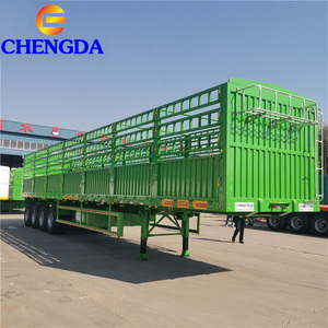 Semirremolque de Pared Lateral de <span class=keywords><strong>Segunda</strong></span> <span class=keywords><strong>Mano</strong></span> de 3 Ejes y 60T de la Fábrica Chengda - Product Image 2
