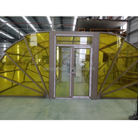Innovation Système de couverture de garage pliable de luxe Cadre en alliage d'aluminium Persienne verticale pour usage extérieur Carpool Balcon Etc.