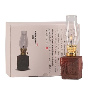 Candelero <span class=keywords><strong>de</strong></span> Cerámica Hecho a Mano con el Sutra del Corazón del <span class=keywords><strong>Buda</strong></span> <span class=keywords><strong>de</strong></span> Dunhuang, Lámpara <span class=keywords><strong>de</strong></span> Aceite para Ofrendas Budistas, Lámpara <span class=keywords><strong>de</strong></span> Viento Silencioso, Pequeños Adornos para Bodas - Product Image 5