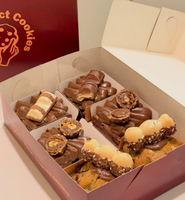 Boîte cadeau en carton personnalisée avec impression UV, gaufrage, pour chocolats et biscuits