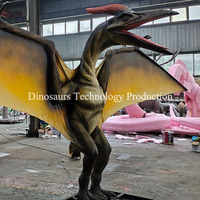Tema Parkları İçin Özelleştirilmiş Animatronik Dinozor Sergileri: Hareketli Pterozor Robot