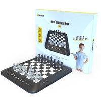 Échiquier électronique intelligent portable en acrylique, directement de l'usine, avec indicateur automatique, idéal pour l'apprentissage des étudiants et des enfants