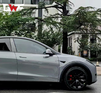 1.52*15m nardo gris auto-guérison bonbons rouleau complet TPU métallique auto tesla voiture peinture protéger film coloré PPF