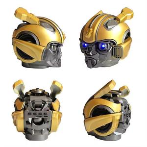 Nhỏ gọn Bumblebee loa siêu trầm Mũ bảo hiểm loa cho nhà hát bên Hornet FM Đài phát thanh USB <span class=keywords><strong>MP3</strong></span> TF Loa máy tính để bàn BT Máy tính để bàn BT - Product Image 3