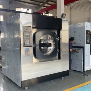 औद्योगिक लॉन्ड्री वाशिंग मशीन लॉन्ड्री उपकरण कारखाने के अस्पताल में 10 किलोग्राम से 150 किलोग्राम तक - Product Image 3