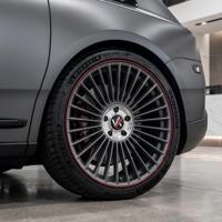 Rines de Aluminio Forjado Personalizados de 18-26 Pulgadas, Diseño Cóncavo Multirradio, Acabado Negro Nuevo, para Autos de Lujo como Mercedes y Corvette C8