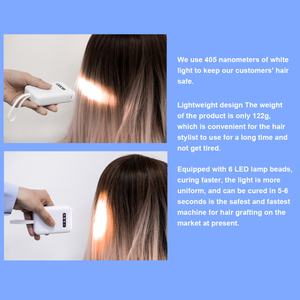 Lámpara UV Pinky Leem 2025 de 10w con Tecnología de Haz de Luz Blanca, Soporte para Extensiones de Cabello con Luz UV - Product Image 2