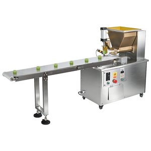 Machine extrudeuse de pâte à biscuits pour barres énergétiques, pâtisseries, pain, avec convoyeur automatique en acier inoxydable - Product Image 1