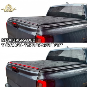 Cubierta Rígida Plegable de Alta Calidad para Camioneta, Compatible con Toyota Tundra 2014 de 5.5' y RAM <span class=keywords><strong>Ford</strong></span>, Ajuste Universal - Product Image 4