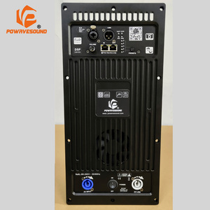 Módulo de amplificador rms <span class=keywords><strong>2</strong></span>*2000w, para grande potência, subwoofer ativo, 3000w, 4ohm, estável, construído na alemanha, alldsp, fir, processador de áudio - Product Image 1