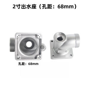 อะไหล่ปั๊มน้ำเครื่องยนต์ดีเซล/เบนซิน WP20 ช่องจ่ายน้ำขนาด 2 นิ้ว 168F170F ข้อต่ออลูมิเนียมแบบเกลียว สำหรับงานเกษตร - Product Image 4