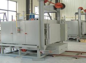 Four à induction de four à chariot de four de fond de <span class=keywords><strong>voiture</strong></span> en céramique électrique à haute température pour le <span class=keywords><strong>traitement</strong></span> thermique et la fusion des métaux - Product Image 3