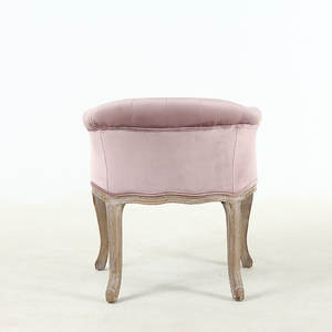 Phong Cách Hiện Đại Sang Trọng Màu Hồng Nhung Cao Su Mạnh Gỗ Phòng Ngủ Mềm Mại Thoải Mái Giải Trí Ghế - Product Image 5