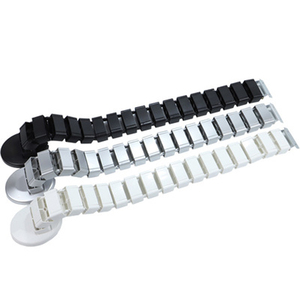 Organizador de Cables Ajustable EKO de ABS, Tejido Apretado para Estaciones de Trabajo de Oficina, Envoltura en Espiral para Proteger Cables de 60/65 mm - Product Image 3