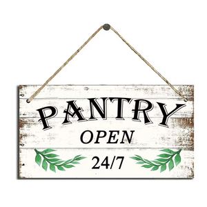 Panneau mural en bois multi-styles, plaque décorative vintage, enseigne suspendue personnalisée pour restaurants et bistrots - Product Image 2