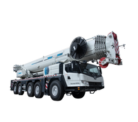 Kedatangan Baru XCA250_BRII 250T Kapasitas 46M Radius 82M Tinggi Truck Crane untuk Sewa Armada Lokasi Pembangkit Listrik Tenaga Angin