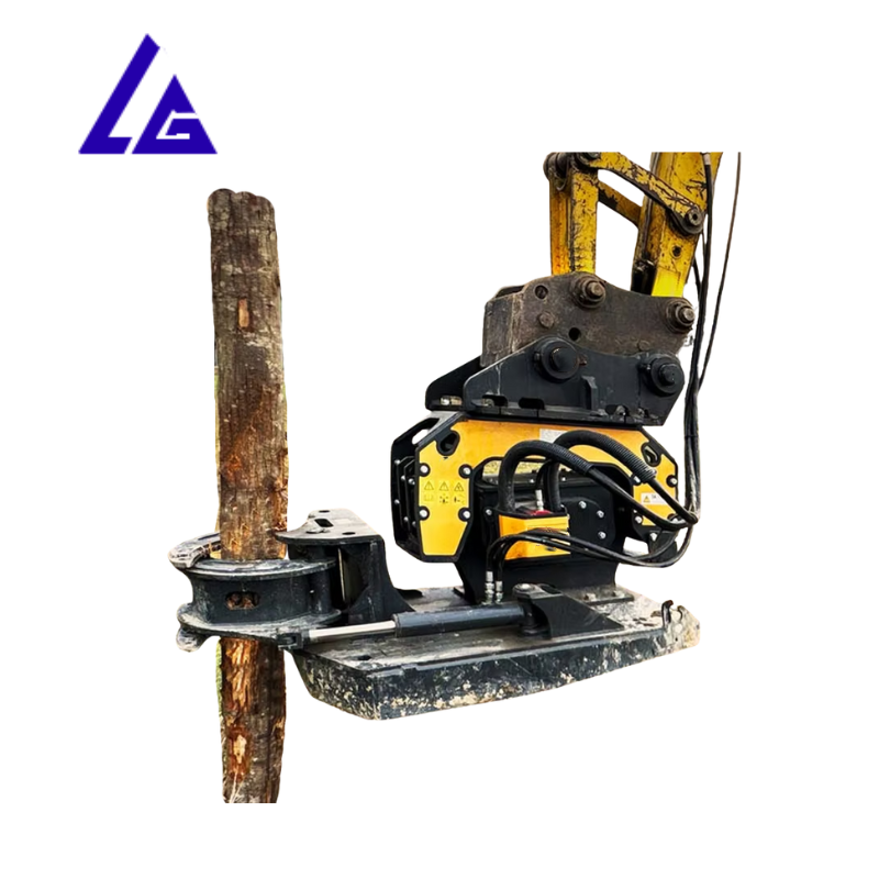 Side Grip Hydraulic Pile Driving Compactor