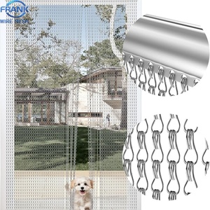 Tenda a Rete Metallica Decorativa Colorata in Alluminio per Facciate di Edifici - Product Image 4