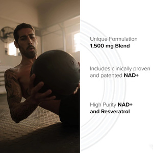 Integratore Alimentare OEM 60 Capsule NAD+ 1500mg con Niacina e Resveratrolo Testato in Laboratorio RiaGev-WS Vitamina B3 <span class=keywords><strong>D</strong></span>-Ribosio per Adulti - Product Image 3