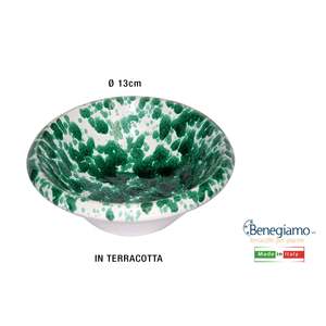 13 cm Splashed <b>Terracotta</b> <b>Bowl</b> - Product Image 1