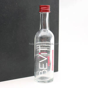 Venta al por Mayor Directa de Fábrica, Botella de Licor de Vidrio Mini de 50 ml, Envase Vacío para Vino - Product Image 3