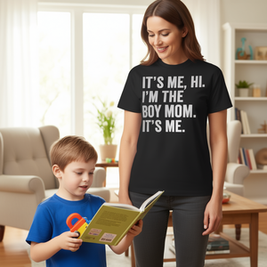 Camiseta It's Me Hi I'm The Boy Mom It's Me - Product Image 3