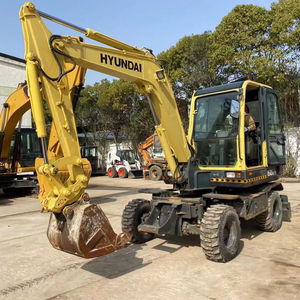 Excavadora Hyundai usada de alta calidad 60W-9 marca Corea con componentes originales peso operativo de 6 toneladas precio bajo - Product Image 3