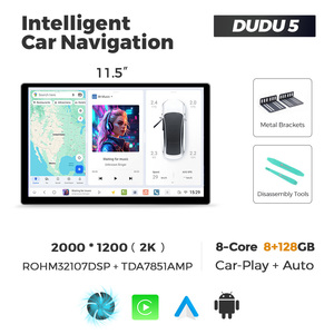 Mekede Mới Nhất Dudu OS Hệ Thống Máy Nghe Nhạc Xe Màn Hình Cảm Ứng 11.5 Inch Dudu Thông Minh Điều Hướng Xe Với Không Dây Car-Play Wifi - Product Image 4