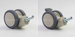 Roulettes de lit d'hôpital en plastique ABS et TPR de haute qualité OEM, roulettes médicales de 3, 4, 5 pouces, prix d'usine, roulettes pour fauteuil dentaire - Product Image 5