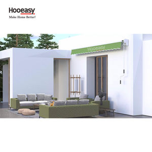 Toldo Impermeable Hooeasy para Decoración de Puertas y Ventanas, Toldo Manual Retráctil con Brazos Plegables - Product Image 2