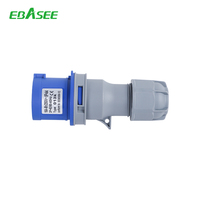 EBASEE 16A IP44 Prise CEE étanche 3, 4 et 5 broches 220V-230V SN-0131 Prise industrielle pour connecteur d'alimentation