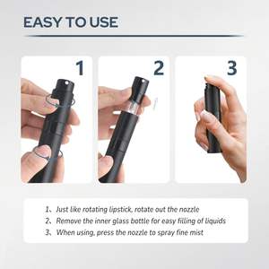<span class=keywords><strong>Atomizador</strong></span> de Perfume de Aluminio Fusupak, Botella de Viaje Recargable, Rociador de Colonia, Spray Portátil para Hombre, Mini Spray Vacío Recargable de 8 ml - Product Image 5