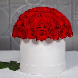 Boîte à roses en acrylique en forme de champignon, boîte à roses éternelles préservées, seau moyen pour mariage, <span class=keywords><strong>Saint</strong></span>-<span class=keywords><strong>Valentin</strong></span>, <span class=keywords><strong>cadeau</strong></span>, vente en gros - Product Image 5