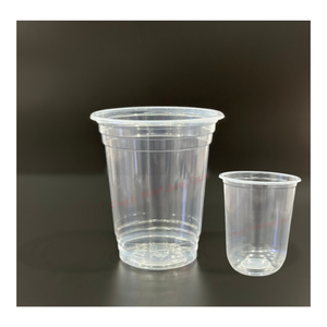 Vaso de plástico PP transparente desechable de bajo precio de fabricante vietnamita con tapa, duradero, no tóxico para bebidas de té - Product Image 3