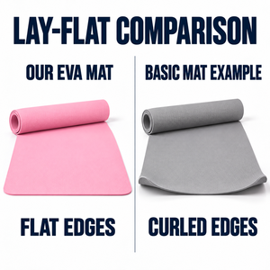 Tapis de yoga semi-circulaire réversible en gros avec graphismes personnalisés pour les <span class=keywords><strong>cours</strong></span> de yoga en ligne et la pratique à domicile - Product Image 2