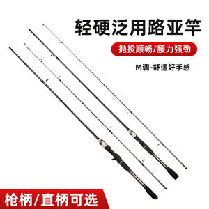 Canne à pêche personnalisée en fibre de carbone, action rapide, dureté moyenne, pour la pêche en mer, cible : bar, pêche en bord de mer, poignée droite - Product Image 4