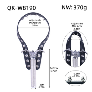1 unidad de arnés de pecho de acero inoxidable y cuero PU con púas, artefacto de bondage manual para el pecho, para el placer femenino y el bondage de esclavas - Product Image 6