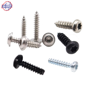 Cabezal de arandela de sartén Phillips Cross Torx personalizado autorroscante SS 304 tornillo autorroscante negro m2 m2.5 tornillo de formación de rosca de cabeza de sartén - Product Image 4