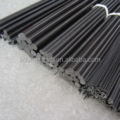 Customized Size Carbon Fiber Solid Rod 5mm 8mm 10mm Carbon Rod Blank