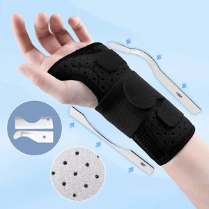 Soporte de Muñeca Transpirable Profesional, Férula Protectora <span class=keywords><strong>para</strong></span> Muñeca, Banda <span class=keywords><strong>para</strong></span> Artritis, Túnel Carpiano, Esguince de Mano, <span class=keywords><strong>Tendinitis</strong></span> - Product Image 3