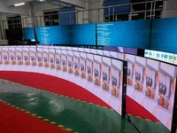 Paneles de Pantalla LED Flexibles para Video Wall Curvo Vertical, Programables, para Interiores y Exteriores, de Shenzhen, 1200nits, Precio Económico