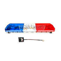 Barre lumineuse LED de 47 pouces 88W pour ambulance, rouge, blanc, bleu, à fixer sur le toit, prix usine, barre lumineuse d'avertissement LED
