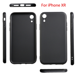 Funda trasera suave de silicona TPU negra mate a prueba de golpes para iPhone 7 8 Plus X SE2 SE3 XR <span class=keywords><strong>XS</strong></span> 16 pro Max - Product Image 6