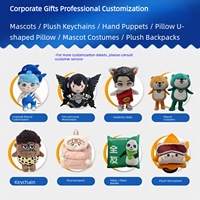 Poupées en peluche personnalisées peluche de haute qualité jouets en peluche ours personnalisés mini peluche animaux jouets porte-clés ours