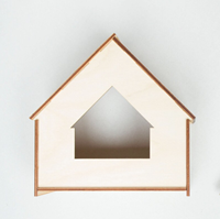Nichoir en bois suspendu d'extérieur OEM nichoir autoportant pour oiseaux Fournitures pour oiseaux Nichoir d'extérieur pour nichoir
